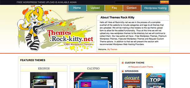 Themes Rock Kitty