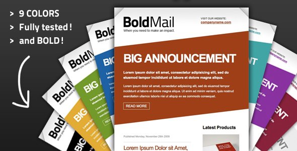 Boldmail Template