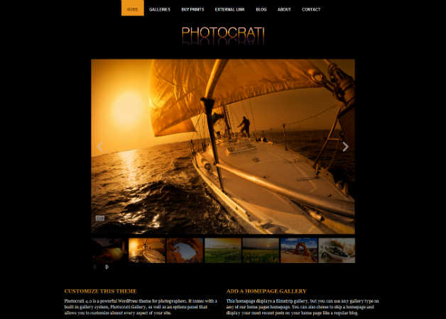 photocrati Photography Theme for WordPress