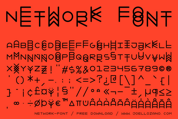 Network-free-font