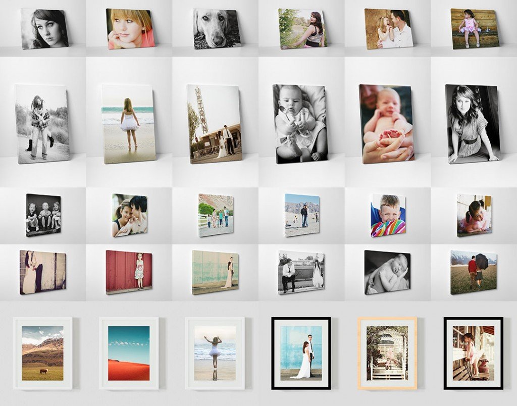 Canvas & Greeting Card Mockup Bundle