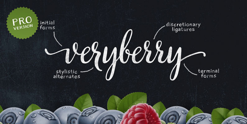 VerryBerry Font