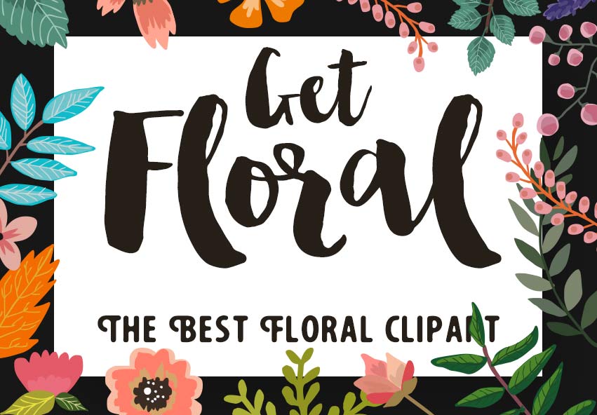 The Best Floral, Flower Clipart Graphics