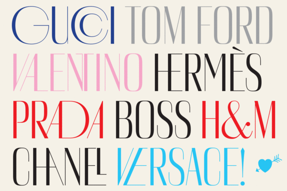 Prestiggio Font - With the very high contrast, graceful proportions, many alternate glyphs and ligature overload