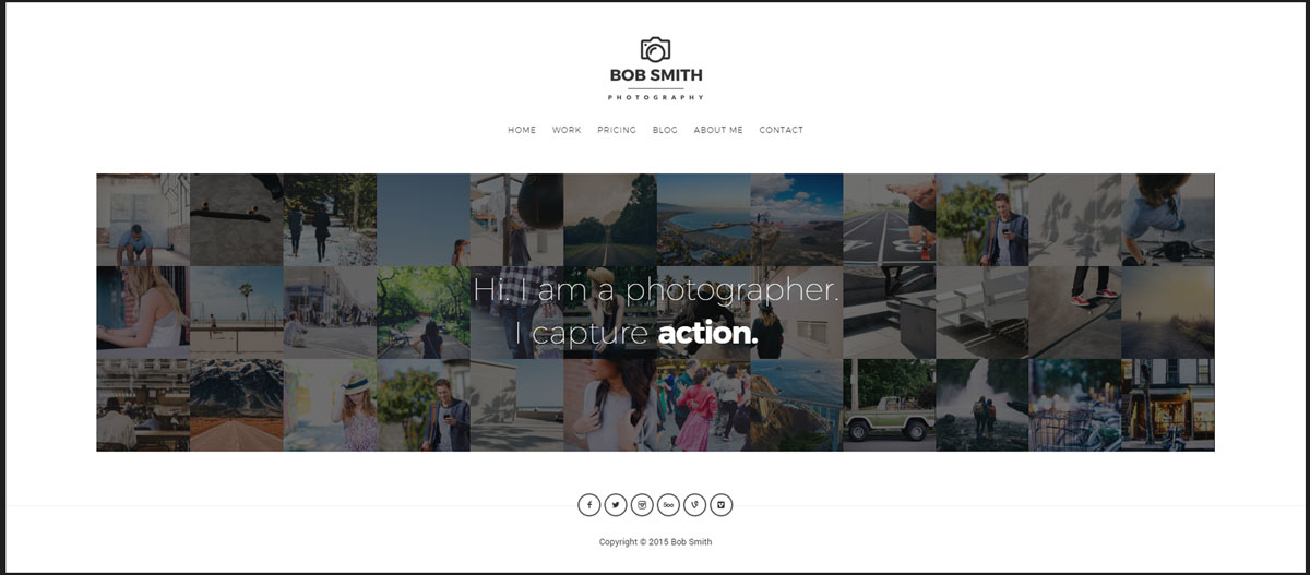 Photographer – A WordPress Theme For Photographers