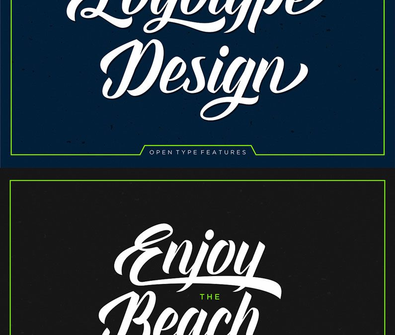 Everglow Script is a retro script font, bold, classic and fun vintage script.Can be used for various purposes.such as logos, t-shirt, letterhead, signage, news, wedding invitation, posters, badges etc.