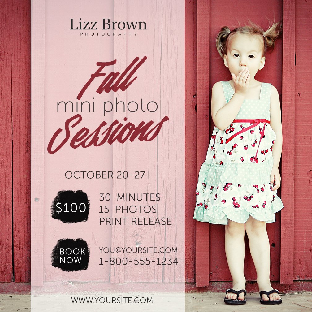 Free Mini Session Templates for Photographers