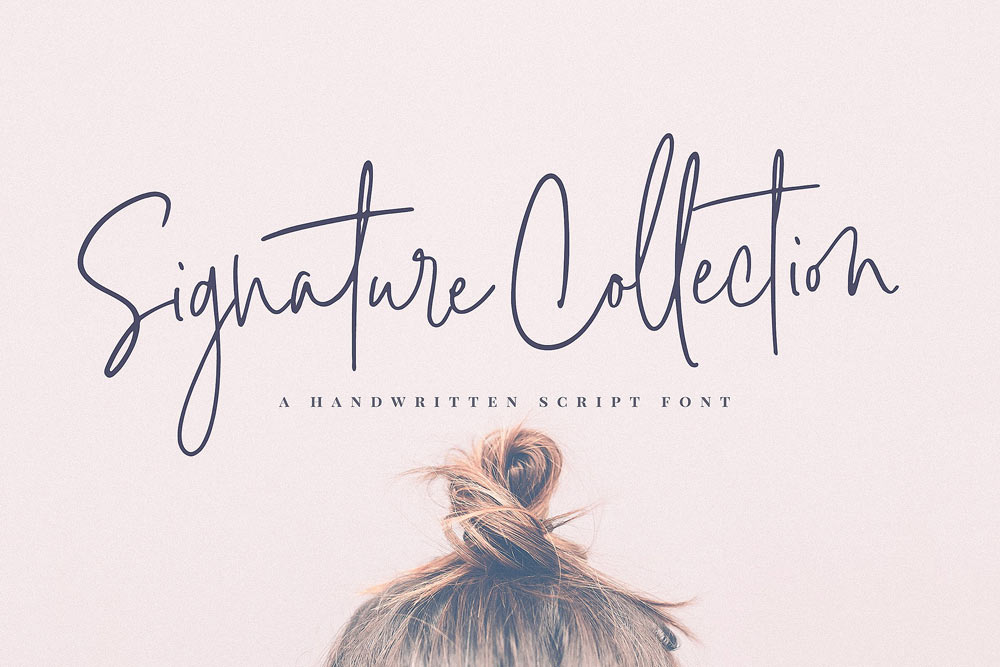Signature Collection Fonts