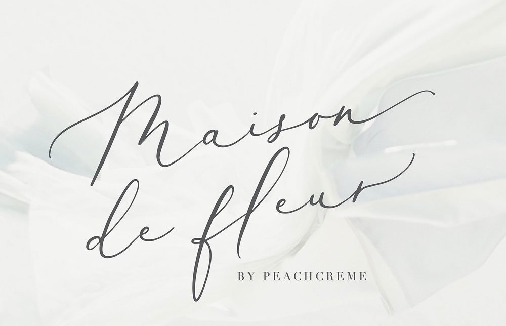 Maison de Fleur Font