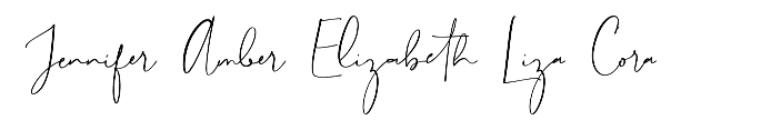 Georgia Signature Example